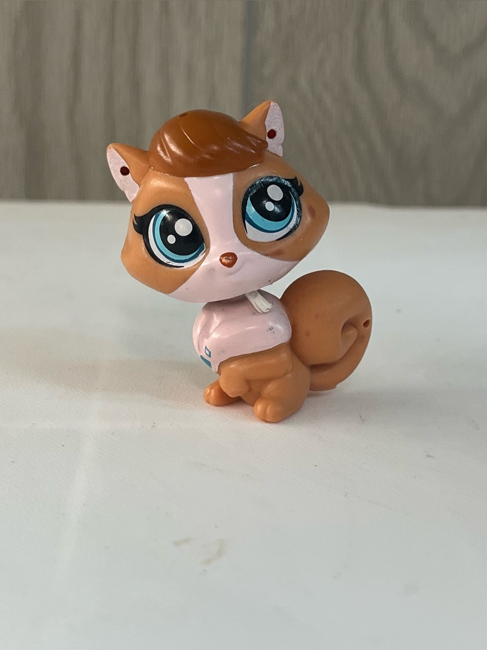 Hasbro Littlest Pet Shop #3666 Madame Pom LeBlanc Pomeranian Dog Brown Tan LPS